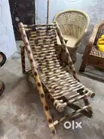 Bamboo relaxing chair/ Unique design flower planter/ Unique Lamps