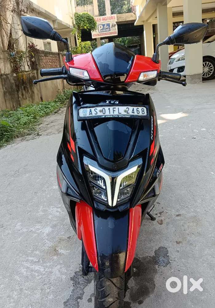 TVS Ntorq 125 scooty is on showroom condition.Bit negotiable
