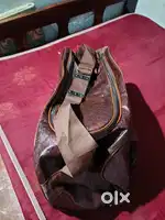 Luggage bag pure leather