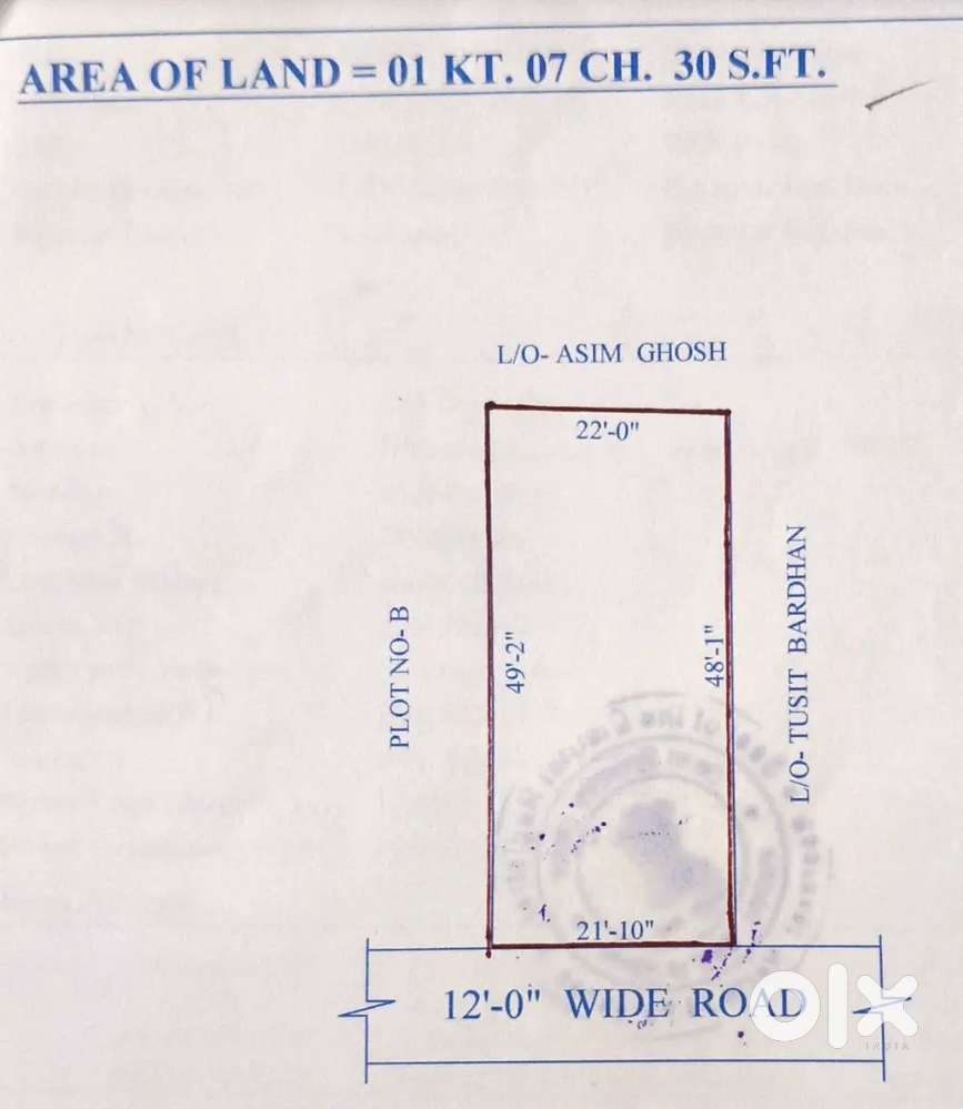 Residential Land for Sale (No Brokerage)