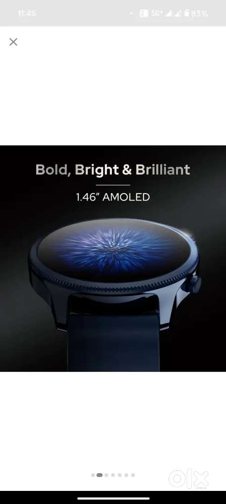 Noise Amoled Display watch