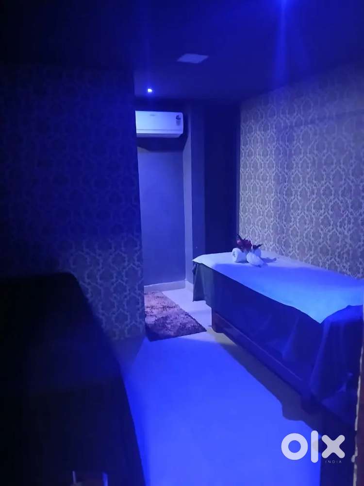 Female spa therapist