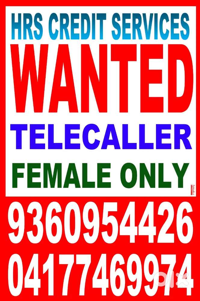 Female telecalling wanted banking field
