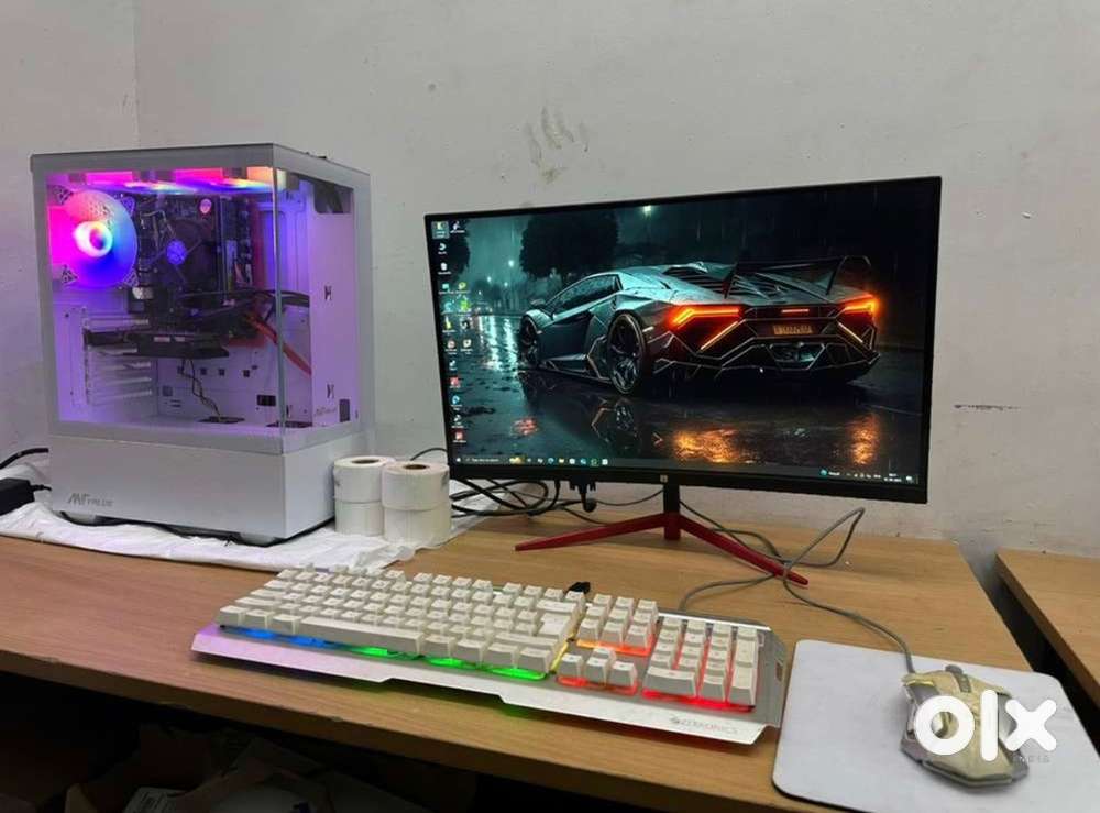 gaming pc sell/exchange with Curve display monitor like new condition