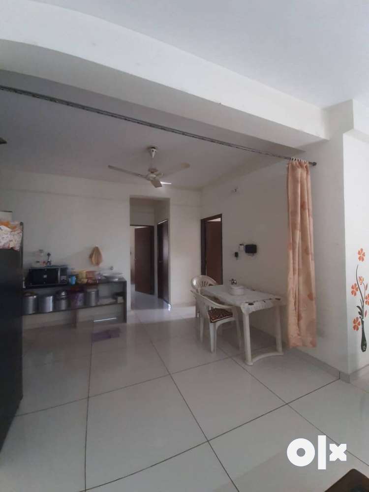3 BHK Semi furnished flat available for sale at Gotri