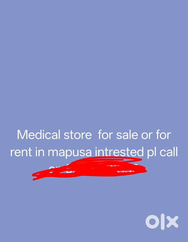 SHOP FOR SALE IN MAPUSA FULLY FURNISHED