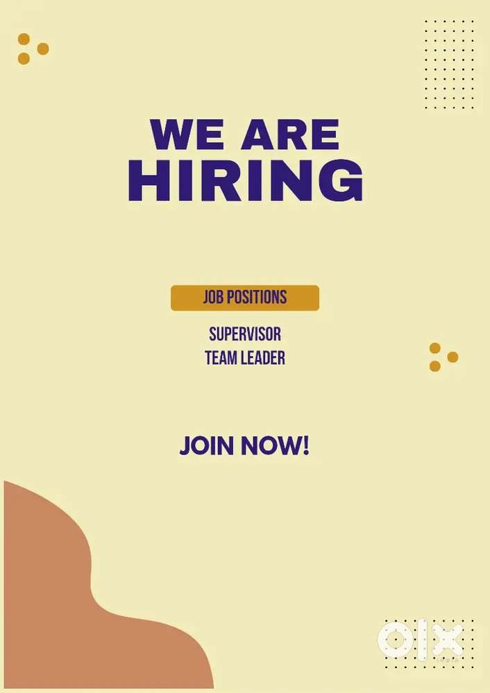 Job wanted office staff vacancy