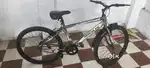 Back wheel tyare and tube damage