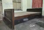 Wooden Double Bed