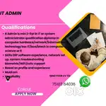 Hiring IT ADMIN