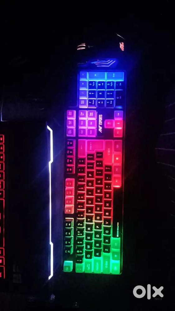 Gaming keyboard and mouse