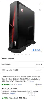 Gaming Tower PC. Effortlessly enjoy smooth gameplay on all AAA titles.