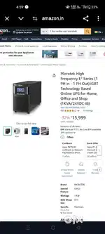 Microtek High Frequency E² Series (1 PH in - 1 PH Out)