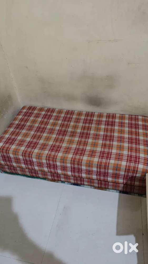Folding sofa cum bed