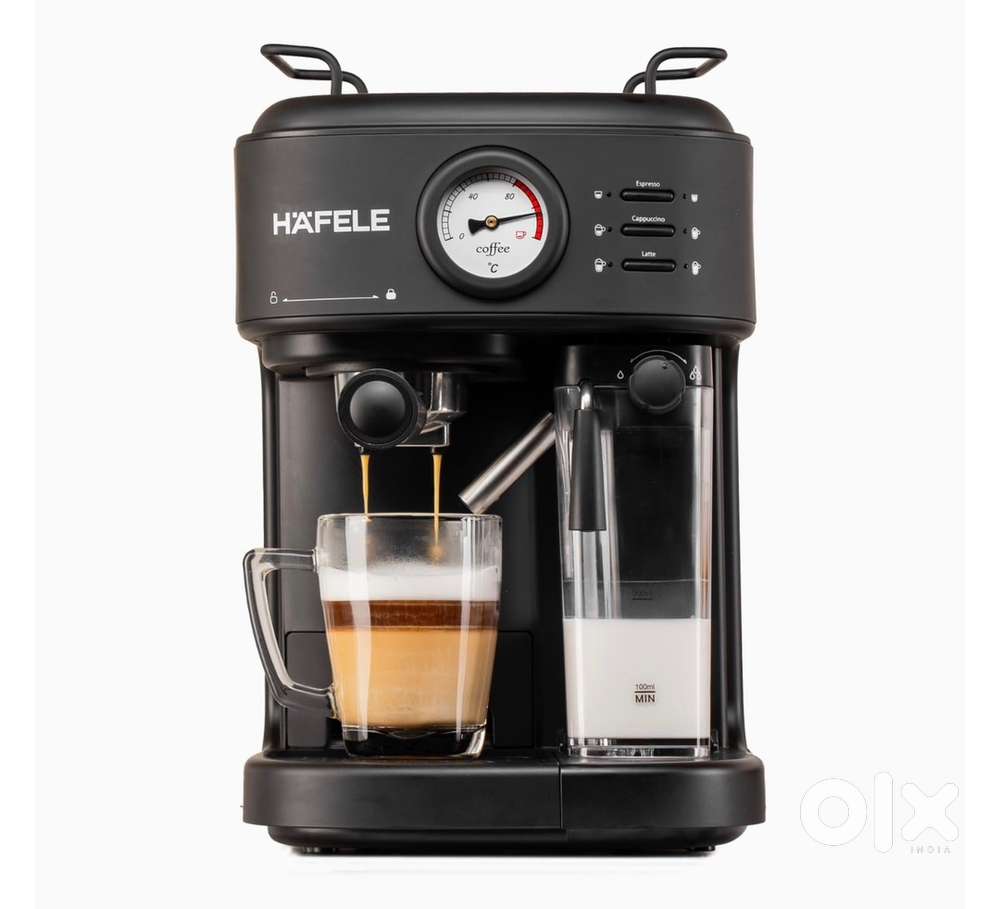 Box packed: Hafele U-Kaffee Plus Coffee Machine for Sale!