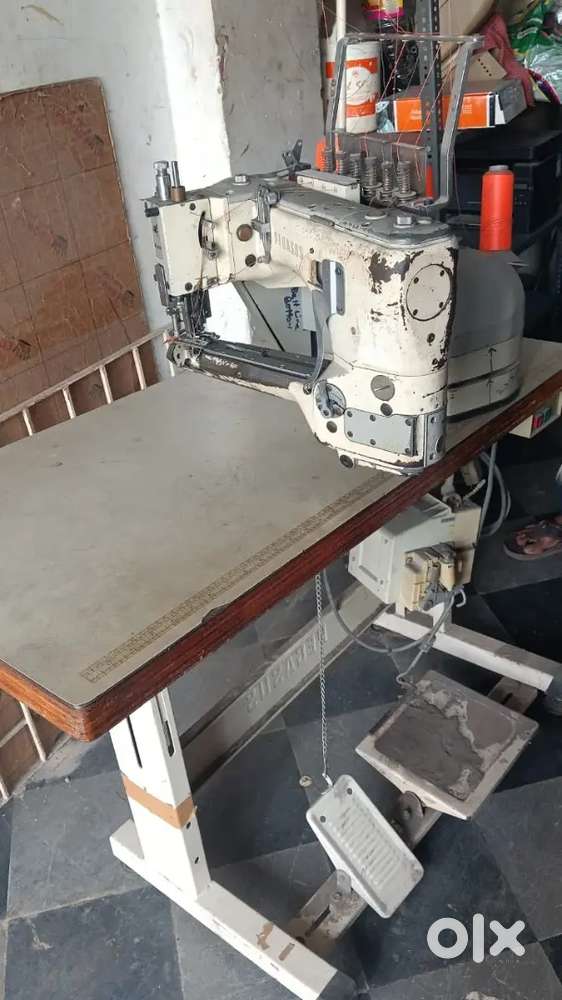 Flat Simar sewing machine