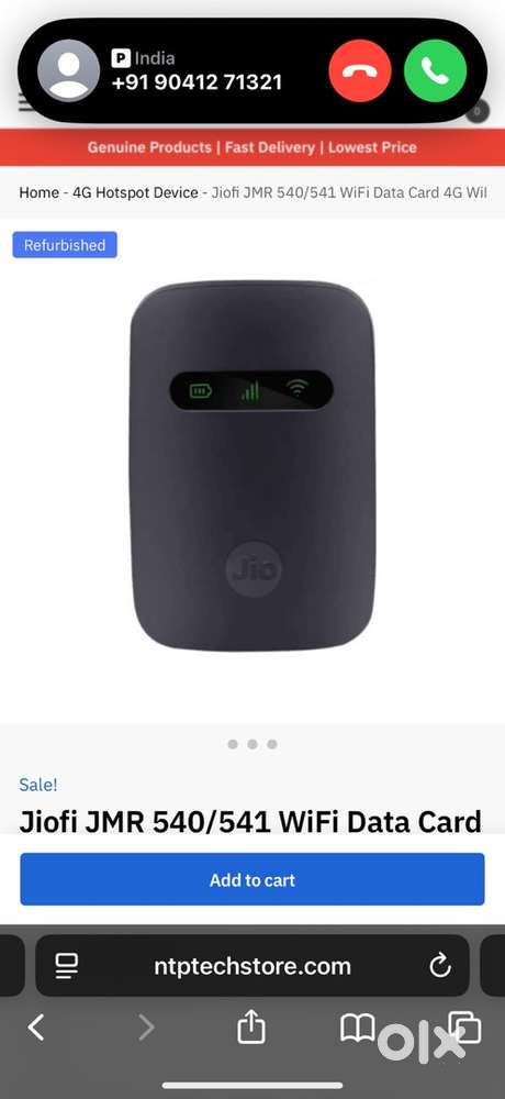 Jio wifi wireless routeri