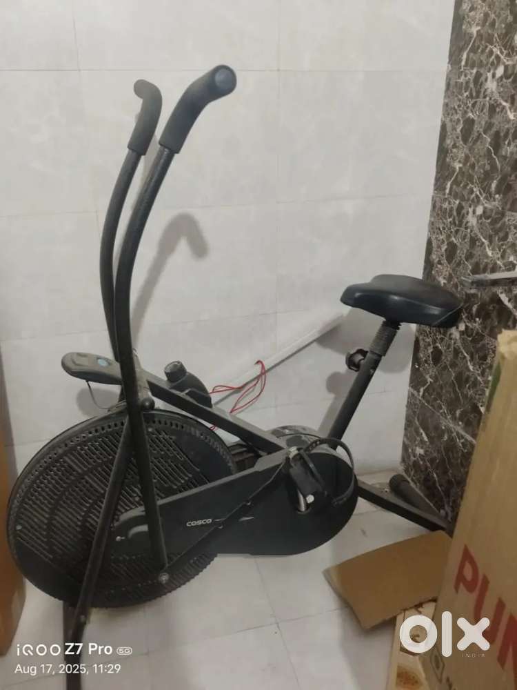 Cosco Gym Cycle with new  leg massager