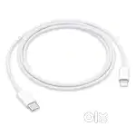 Apple Original Type C to Lightning (1M) Cable (Sync and Charge, White)