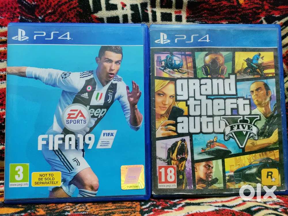 GTA V and Ffa 19 (ps4)