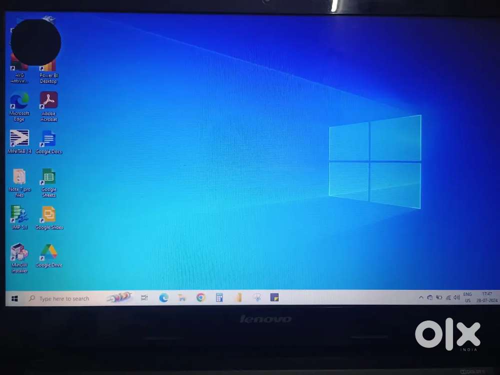 Lenovo G50 80 Laptop, Black spot on screen