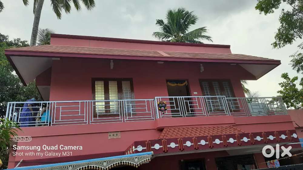 A 2BHK house for rent behind Mukkolackal Temple (behind GHSS Manacaud)
