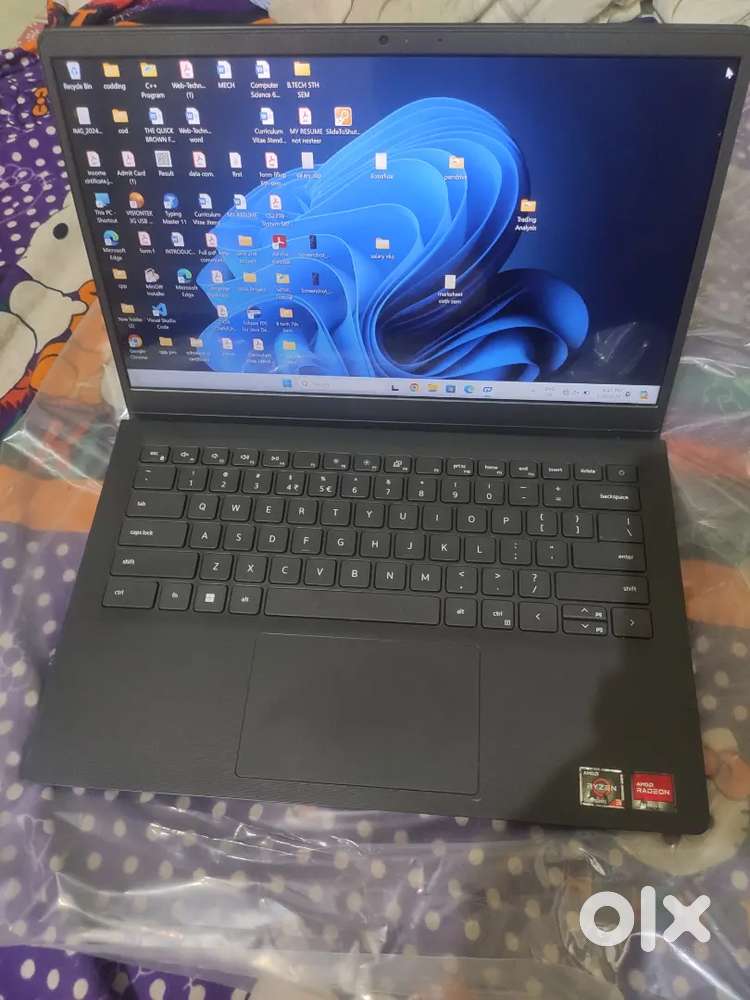 Dell laptop Ryzon 3 Quad core 5425U,(Gen 11th), 8GB/256GB,  Fully New