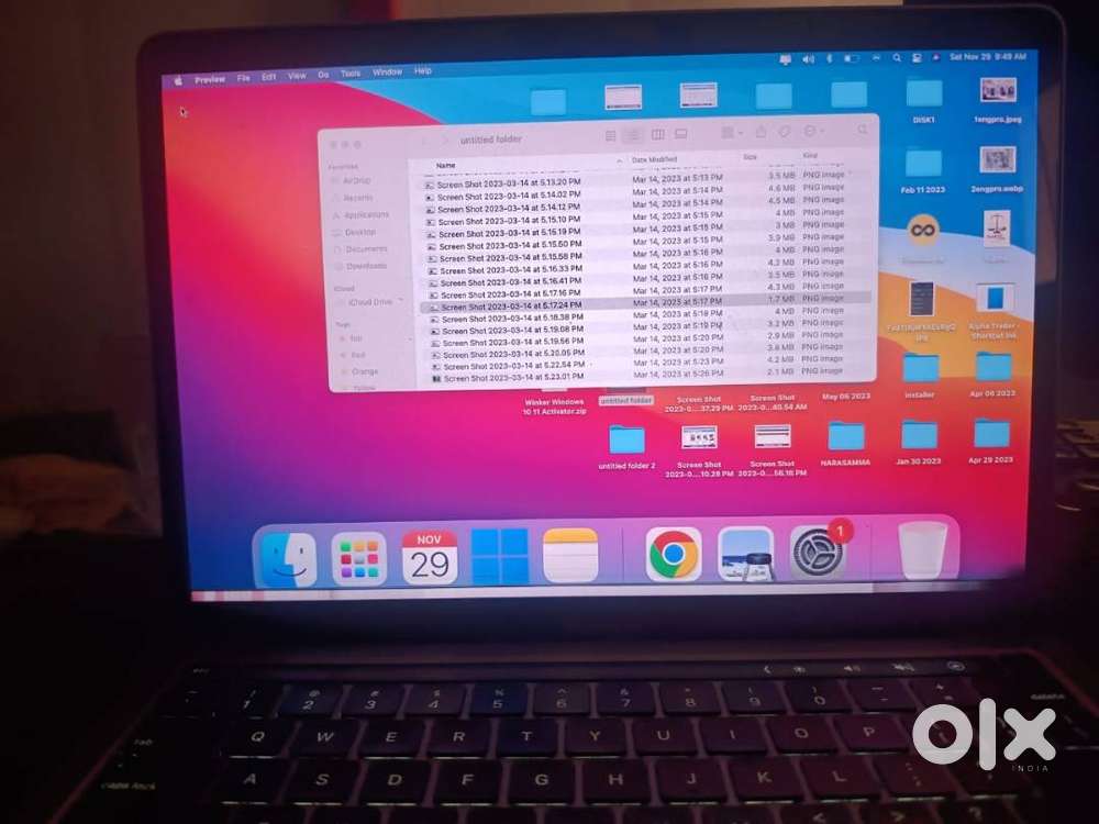 Apple MacBook pro M1 chipset