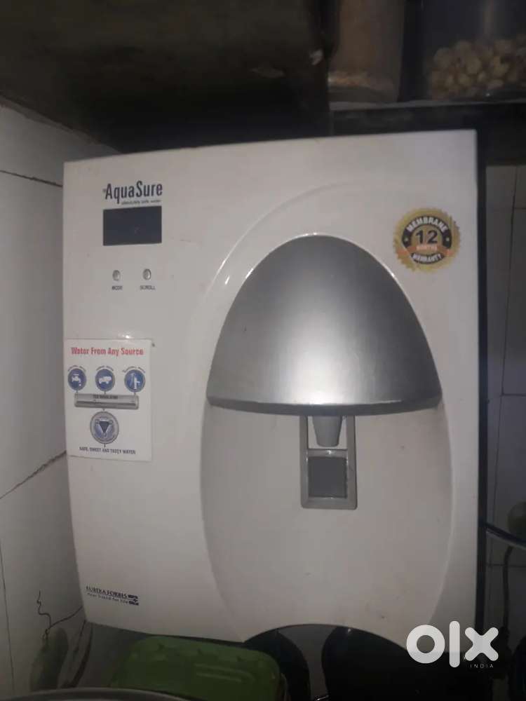 Aqua sure RO pure clean filter water