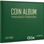 Coin HolderAlbum Book for Collectors, Money Penny Pocket