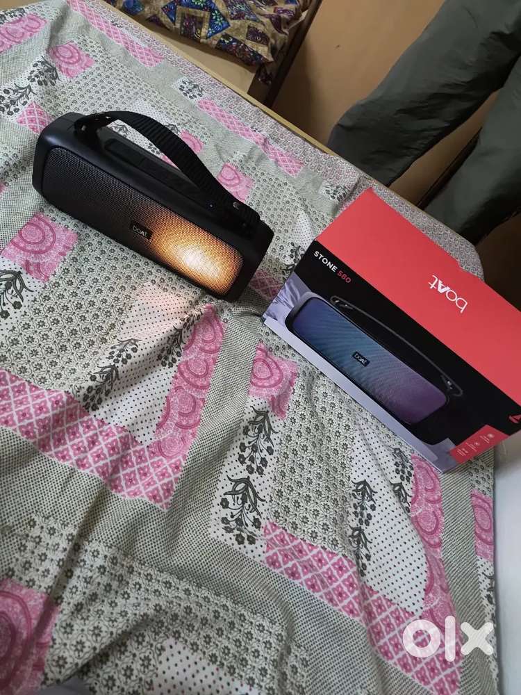 Be bold with boat speaker