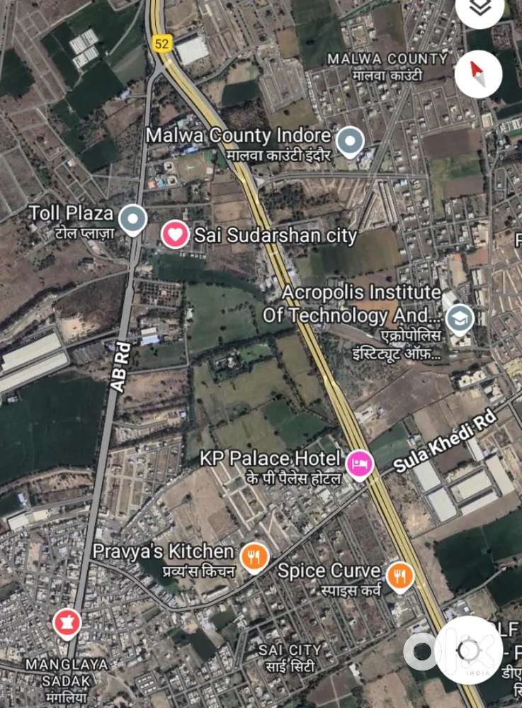 Indore mangliya Main Road Twonship all Permissions approved