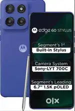 Moto Edge 60 Stylus (PANTONE Surf the Web, 256 GB)  (8 GB RAM)