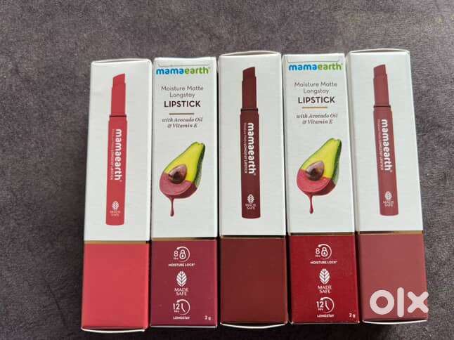 Skin care and beauty products branded and unpacked
