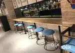 Brand new Bar stools with high density cushion