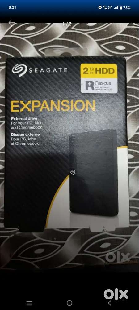 Seagate 2TB harddisk