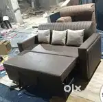 QUALITY SOFA COME BED IN TRIBAL FOLDER AVAILABLE AT ZAM ZAM FURNITURE