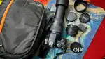 Canon EOS 750D with prime and telescopic lens only 15 month old