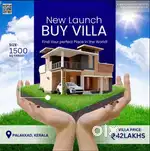 Urgent Sale!!! 6.5cent land New House For Sale In Palakkad