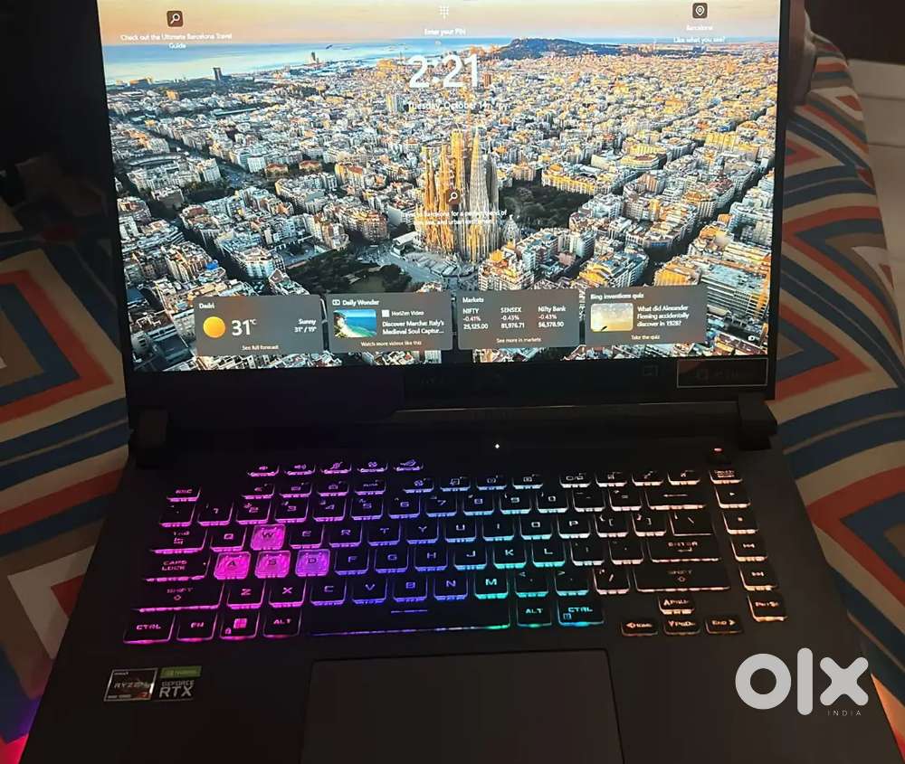 Asus ROG strix 16/1 TB , AMD RYZEN 7 4800H SERIES
