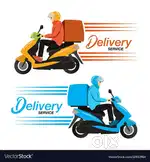 Food grocery delivery boy biker