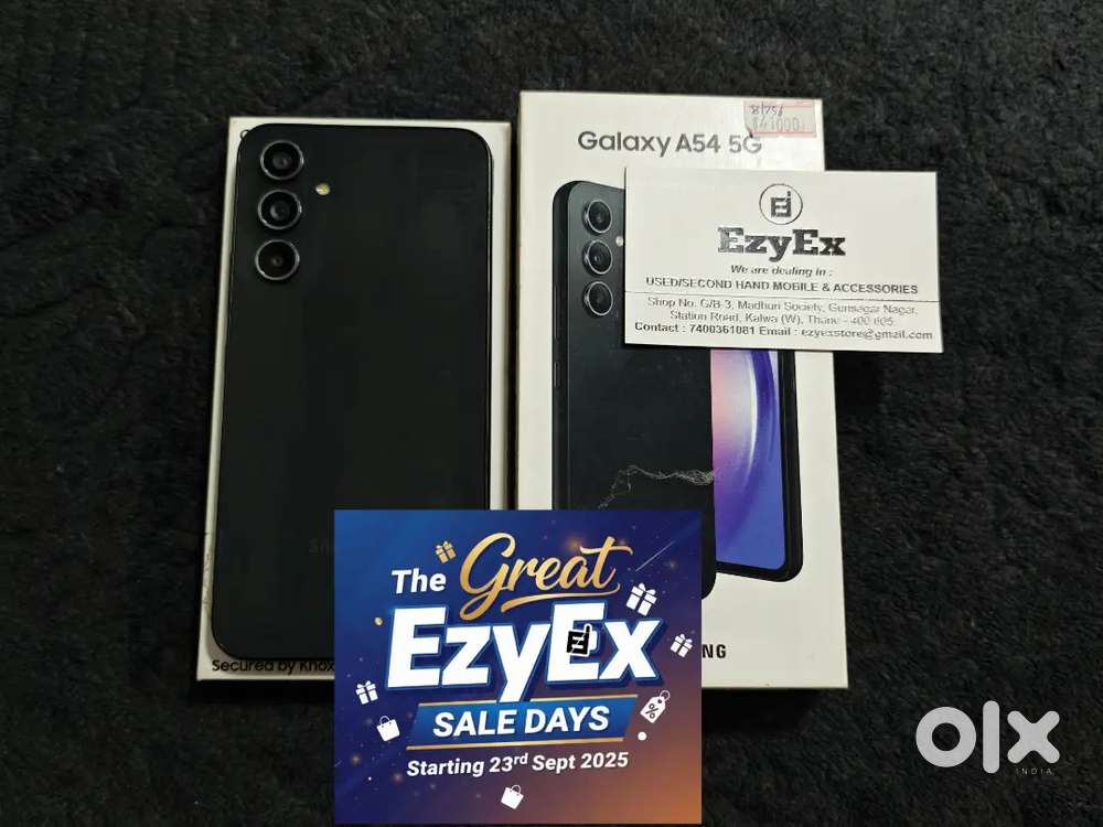 EZYEX SALE - Samsung A54 5G (8/256 GB) Available on Sale!