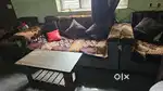 Sofa set with center table
