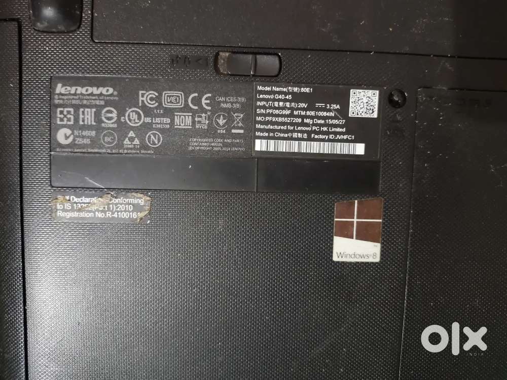 Lenovo IdeaPad G40-45 Laptop, AMD A8 2.5Ghz processor, AMD R5 330M 2GB