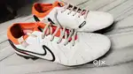 Nike tiempo legend 10 white/red color UK 6(washable dirtyness)