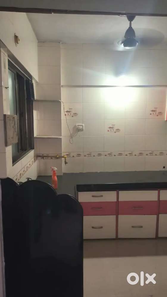 Semi furnished 1Bhk flat available for rent