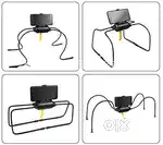 Spider Stand Foldable Flexible Tablet/Smartphone Stand Mount Holder.