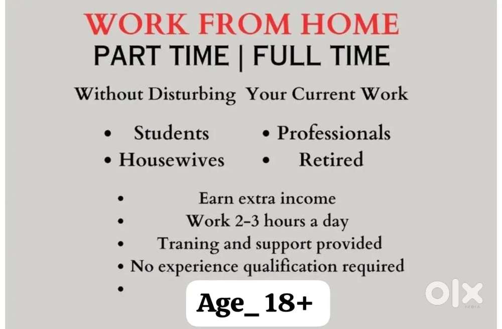 Work from home ..3 hours required