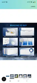 Haier Double Door Combo Deep Freezer