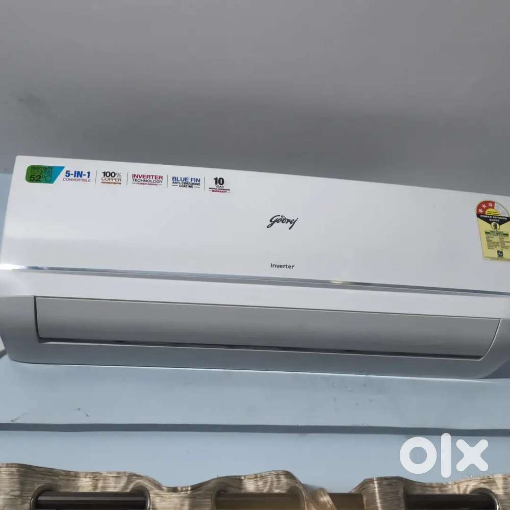 Godrej 1 Ton 3 Star Split AC – Excellent Condition, 2 Years Old